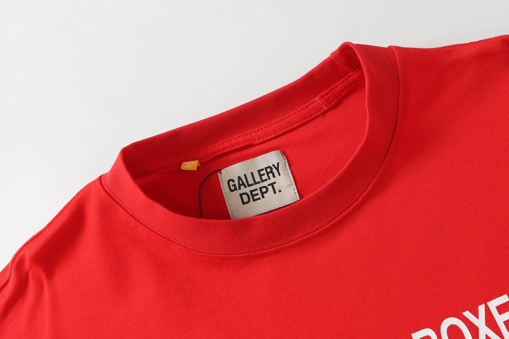GALLERY.DEPT Summer new short-sleeved style No.: D3310P104 Color: Black Red Size: S M L XL